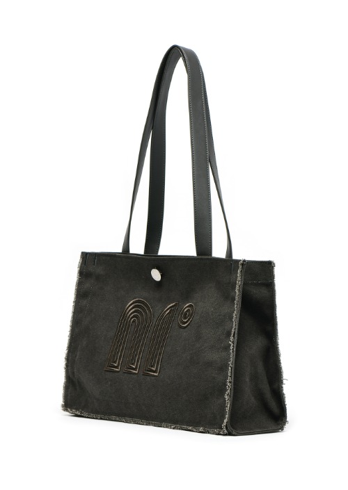 3PM Bag gray _ Khaki logo